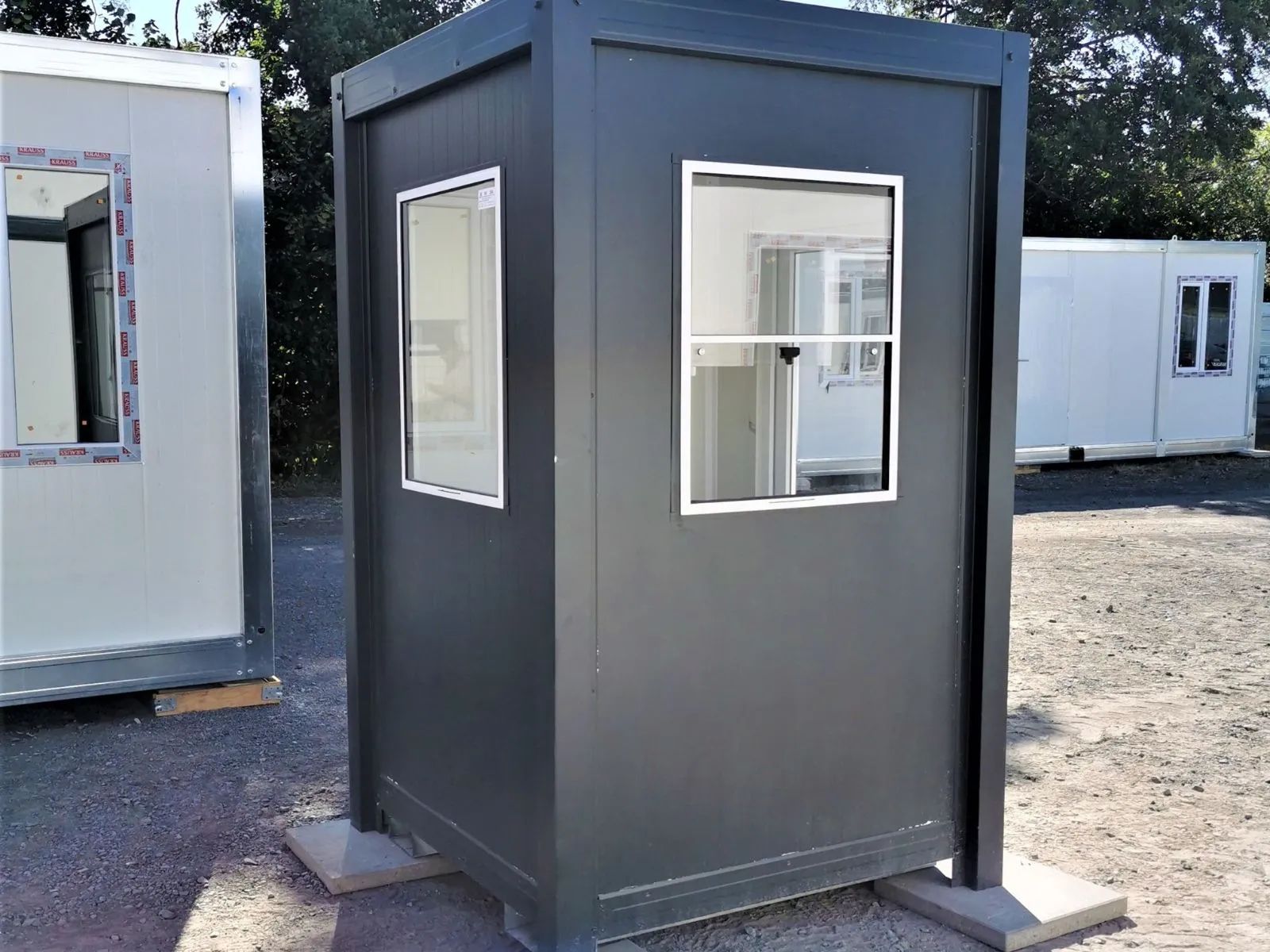 145x145 Anthrazit Pförtnercontainer (DE)