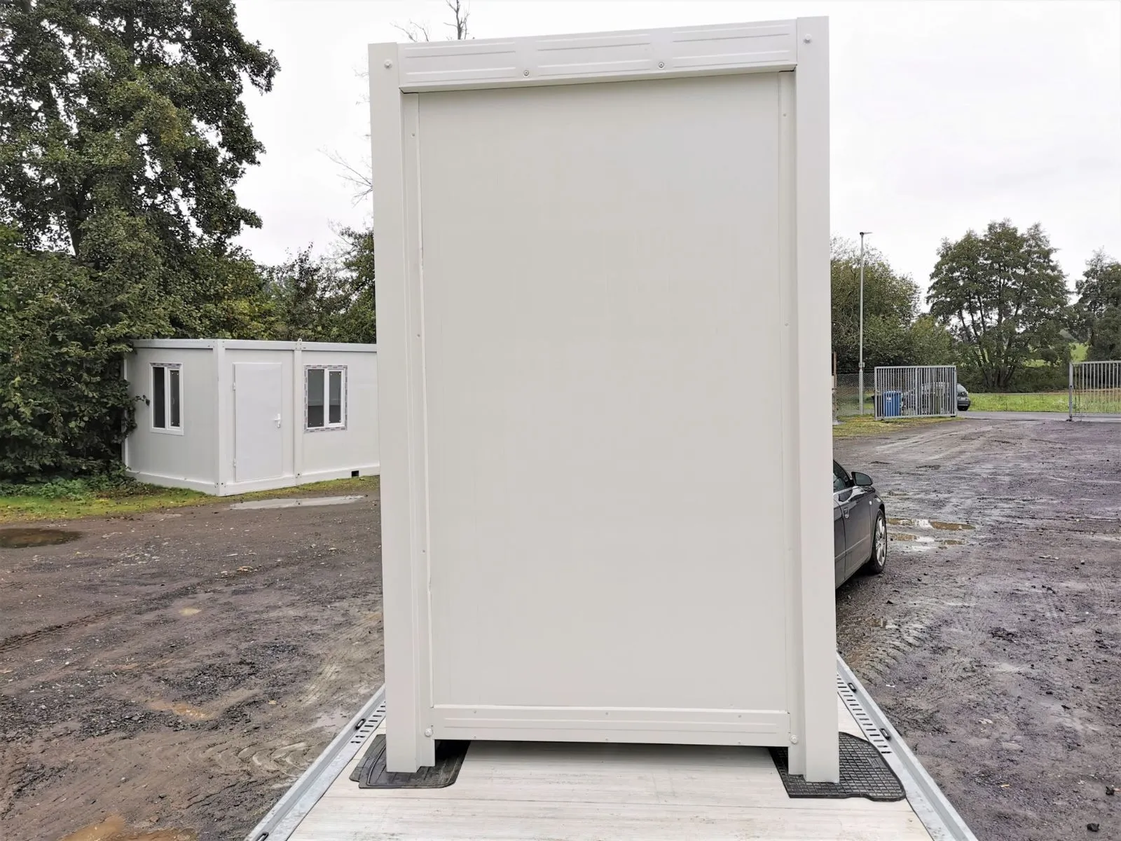 145x145 Weiss Pförtnercontainer (DE)