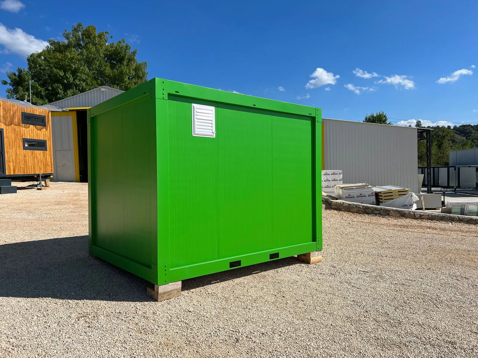 220x300 Grün Pförtnercontainer (DE)