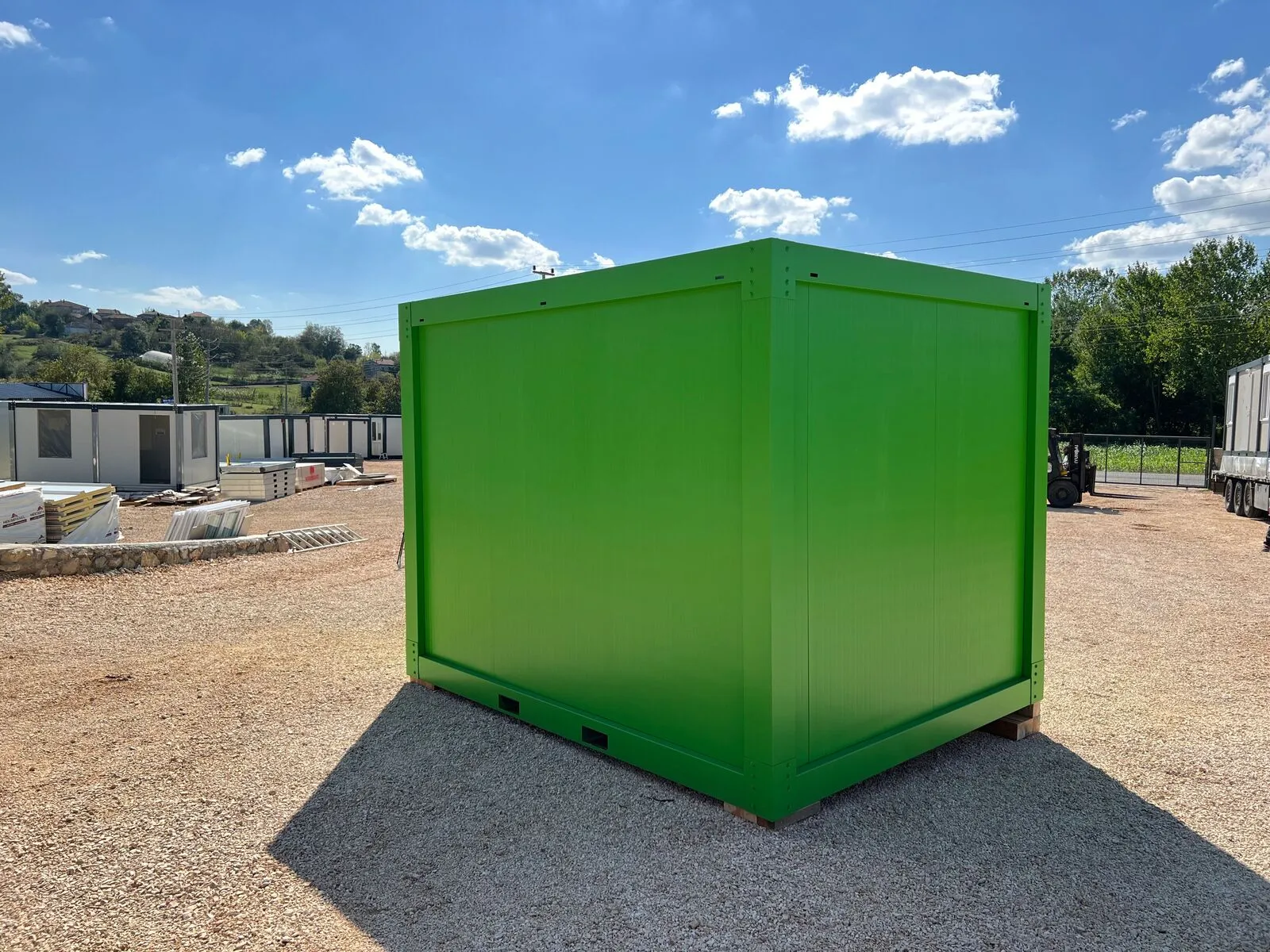 220x300 Grün Pförtnercontainer (DE)