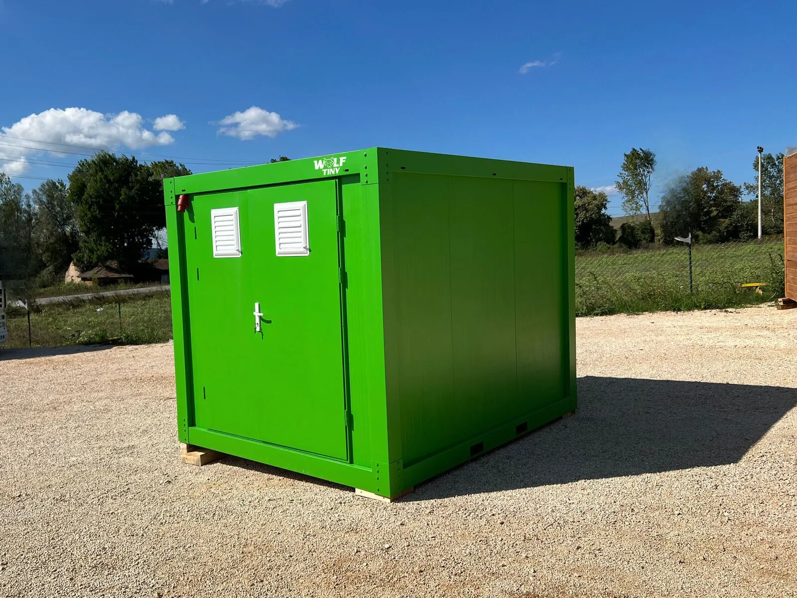 220x300 Grün Pförtnercontainer (DE)