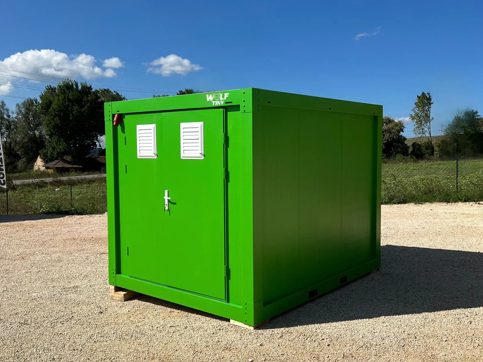 220x300 Grün Pförtnercontainer (DE)